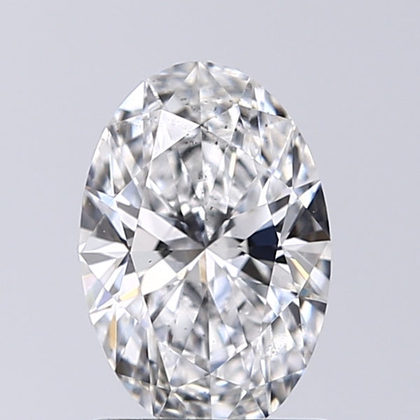 Lab-Grown 1.02 Carat Oval Shape Diamond color D Clarity VS2, precious stones, engagement diamonds