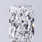 Lab-Grown 4.03 Carat Radiant Cut Diamond color D Clarity VS1 With GIA Certificate, precious stones, engagement diamonds