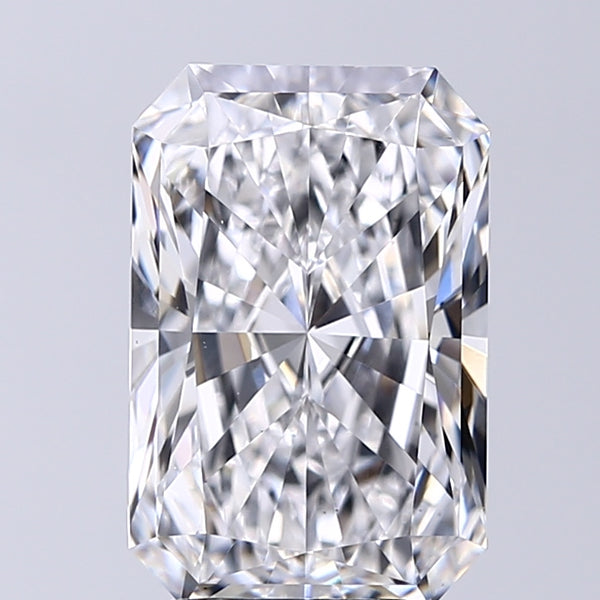 Lab-Grown 4.03 Carat Radiant Cut Diamond color D Clarity VS1 With GIA Certificate, precious stones, engagement diamonds