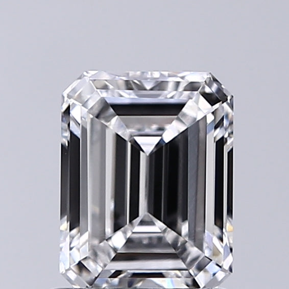 Lab-Grown 1.01 Carat Emerald Cut Diamond color D Clarity VVS2, precious stones, engagement diamonds