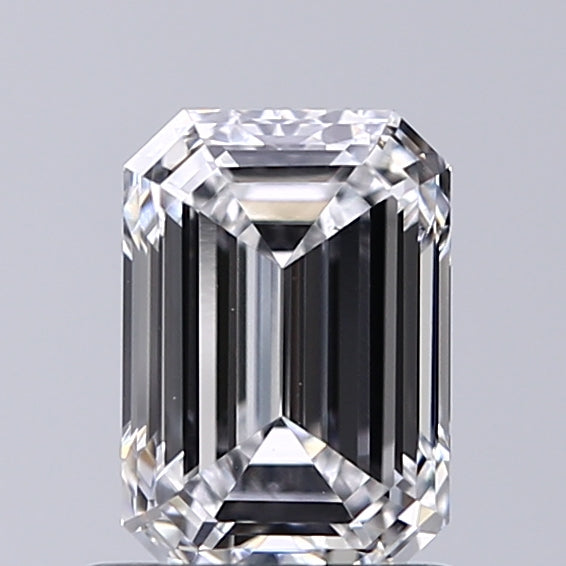 Lab-Grown 1.01 Carat Emerald Cut Diamond color D Clarity VS2 With GIA Certificate, precious stones, engagement diamonds