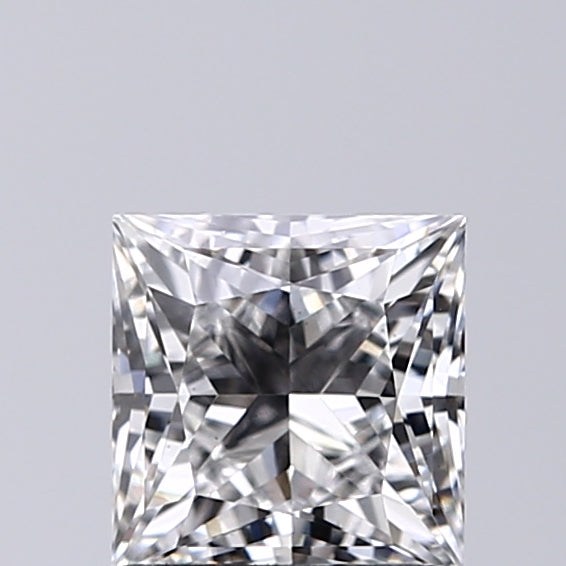 Lab-Grown 1.02 Carat Princess Cut Diamond color E Clarity VS1, precious stones, engagement diamonds