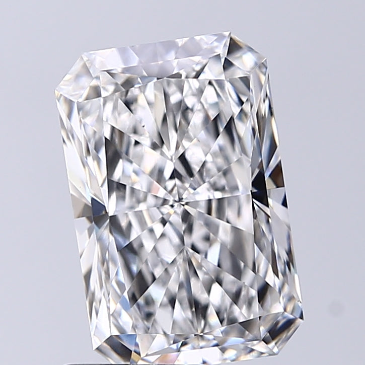 Lab-Grown 4.03 Carat Radiant Cut Diamond color E Clarity VS1 With GIA Certificate, precious stones, engagement diamonds