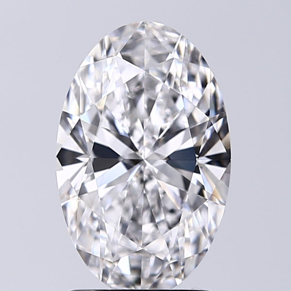 Lab-Grown 2.01 Carat Oval Shape Diamond color D Clarity VVS2 With GIA Certificate, precious stones, engagement diamonds