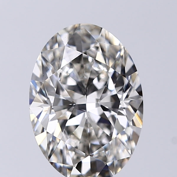 Lab-Grown 2.04 Carat Oval Shape Diamond color G Clarity VS1, precious stones, engagement diamonds