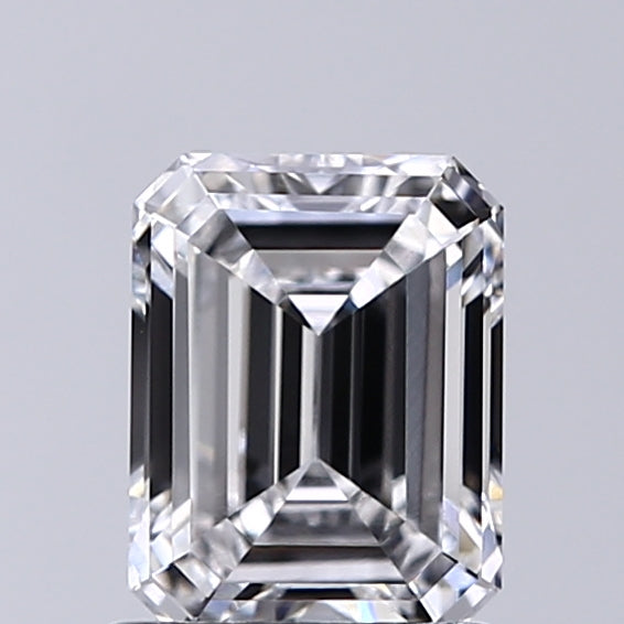 Lab-Grown 1.02 Carat Emerald Cut Diamond color D Clarity VVS2, precious stones, engagement diamonds