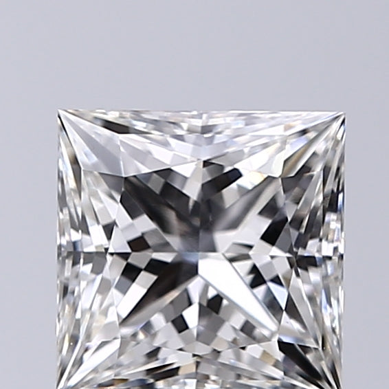 Lab-Grown 1.53 Carat Princess Cut Diamond color G Clarity VVS2, precious stones, engagement diamonds