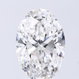 Lab-Grown 2.02 Carat Oval Shape Diamond color E Clarity SI1, precious stones, engagement diamonds