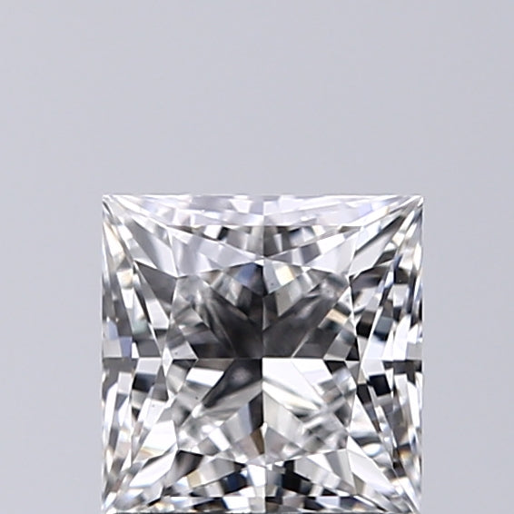 Lab-Grown 1.01 Carat Princess Cut Diamond color E Clarity VS1, precious stones, engagement diamonds