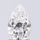 Lab-Grown 1.00 Carat Pear Shape Diamond color E Clarity VS1, precious stones, engagement diamonds