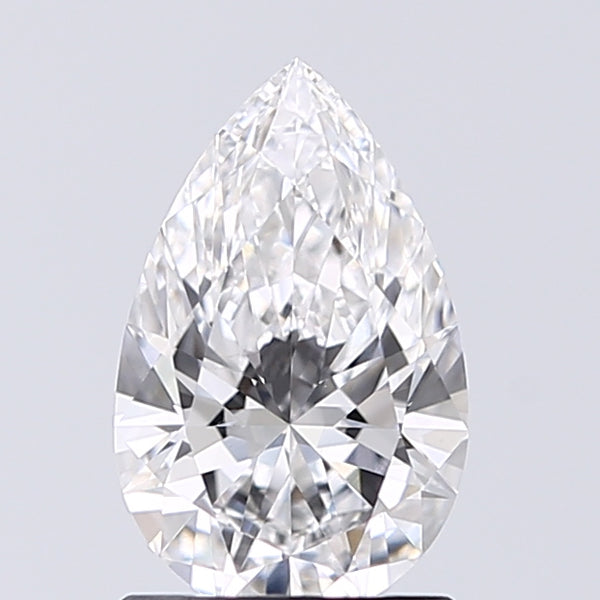 Lab-Grown 1.00 Carat Pear Shape Diamond color E Clarity VS1, precious stones, engagement diamonds