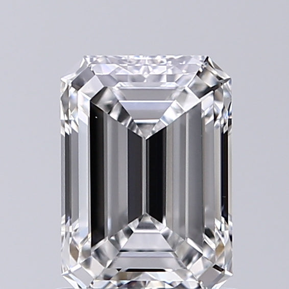 Lab-Grown 1.02 Carat Emerald Cut Diamond color E Clarity VS2, precious stones, engagement diamonds