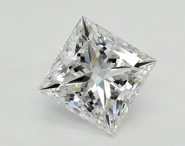 Lab-Grown 1.01 Carat Princess Cut Diamond color E Clarity VVS1, precious stones, engagement diamonds