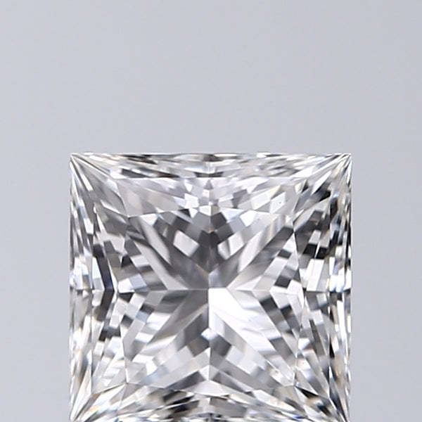 Lab-Grown 1.33 Carat Princess Cut Diamond color F Clarity VS1, precious stones, engagement diamonds