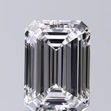 Lab-Grown 1.01 Carat Emerald Cut Diamond color D Clarity VS2, precious stones, engagement diamonds