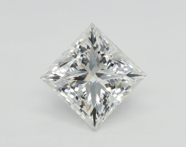 Lab-Grown 1.07 Carat Princess Cut Diamond color E Clarity VS1, precious stones, engagement diamonds