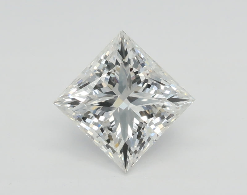 Lab-Grown 1.07 Carat Princess Cut Diamond color E Clarity VS1, precious stones, engagement diamonds