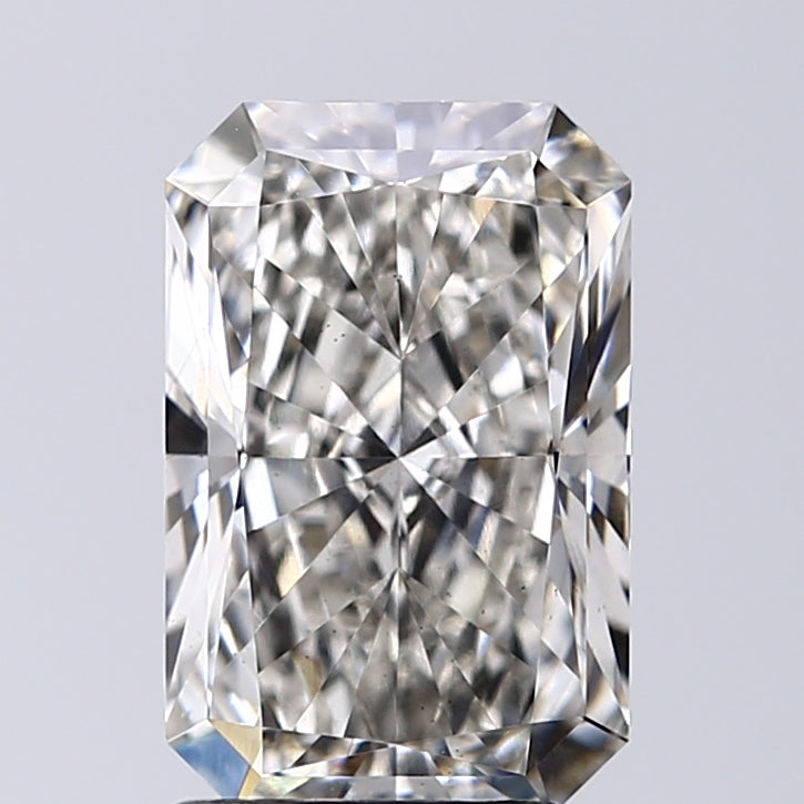 Lab-Grown 2.50 Carat Radiant Cut Diamond color G Clarity VS2, precious stones, engagement diamonds