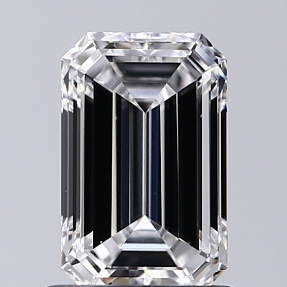 Lab-Grown 1.01 Carat Emerald Cut Diamond color D Clarity VS1, precious stones, engagement diamonds