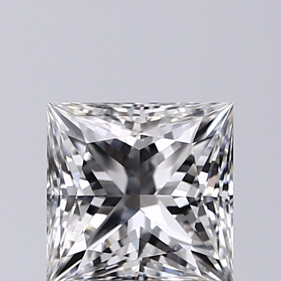 Lab-Grown 1.09 Carat Princess Cut Diamond color F Clarity VVS2, precious stones, engagement diamonds