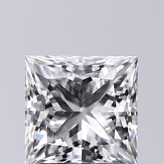 Lab-Grown 1.02 Carat Princess Cut Diamond color E Clarity VVS2, precious stones, engagement diamonds