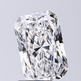 Lab-Grown 2.53 Carat Radiant Cut Diamond color D Clarity VVS1 With GIA Certificate, precious stones, engagement diamonds