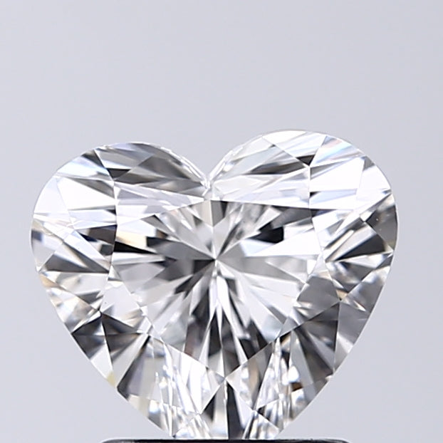 Lab-Grown 1.54 Carat Heart Shape Diamond color D Clarity VVS2, precious stones, engagement diamonds