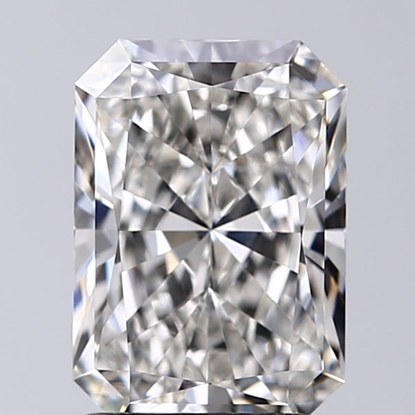 Lab-Grown 2.02 Carat Radiant Cut Diamond color G Clarity VS1, precious stones, engagement diamonds