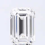 Lab-Grown 3.01 Carat Emerald Cut Diamond color D Clarity SI1 With GIA Certificate, precious stones, engagement diamonds