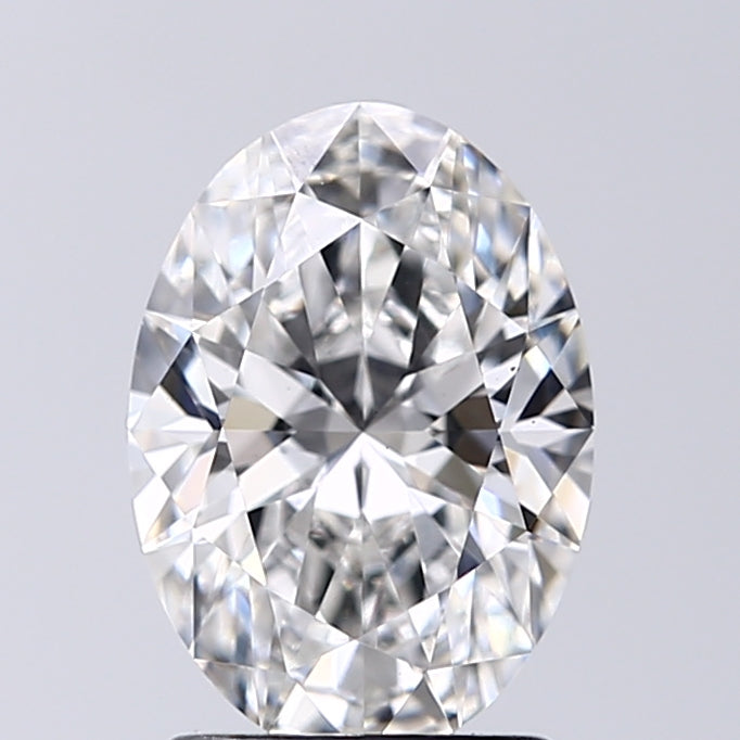 Lab-Grown 1.64 Carat Oval Shape Diamond color E Clarity VS1, precious stones, engagement diamonds