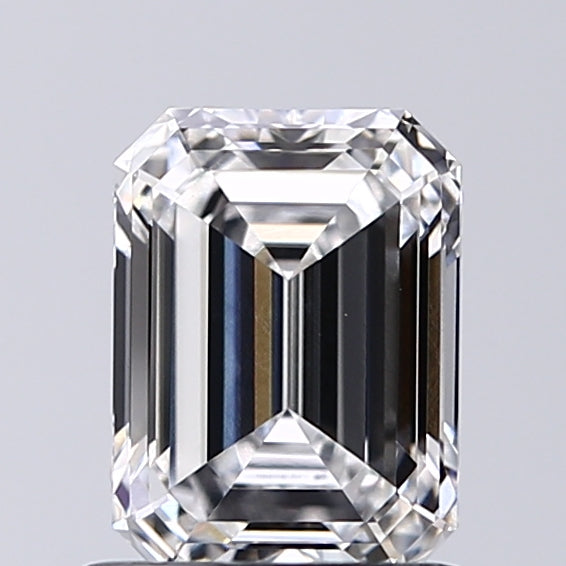 Lab-Grown 1.01 Carat Emerald Cut Diamond color D Clarity VVS2, precious stones, engagement diamonds