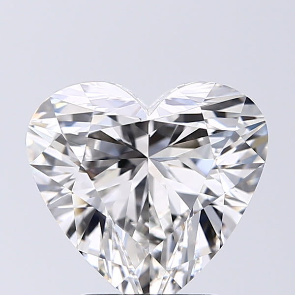 Lab-Grown 2.61 Carat Heart Shape Diamond color F Clarity VVS2, precious stones, engagement diamonds