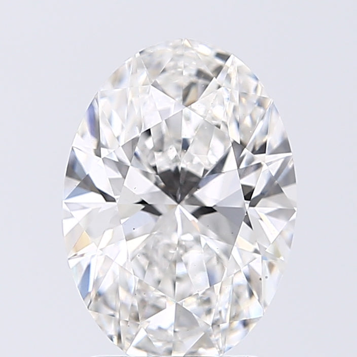 Lab-Grown 2.20 Carat Oval Shape Diamond color E Clarity VS2, precious stones, engagement diamonds