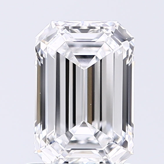 Lab-Grown 1.05 Carat Emerald Cut Diamond color D Clarity VVS2, precious stones, engagement diamonds
