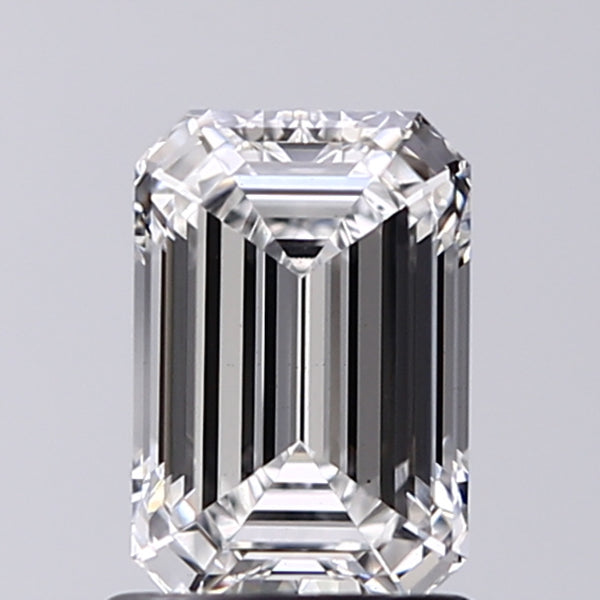 Lab-Grown 1.08 Carat Emerald Cut Diamond color E Clarity VS1, precious stones, engagement diamonds