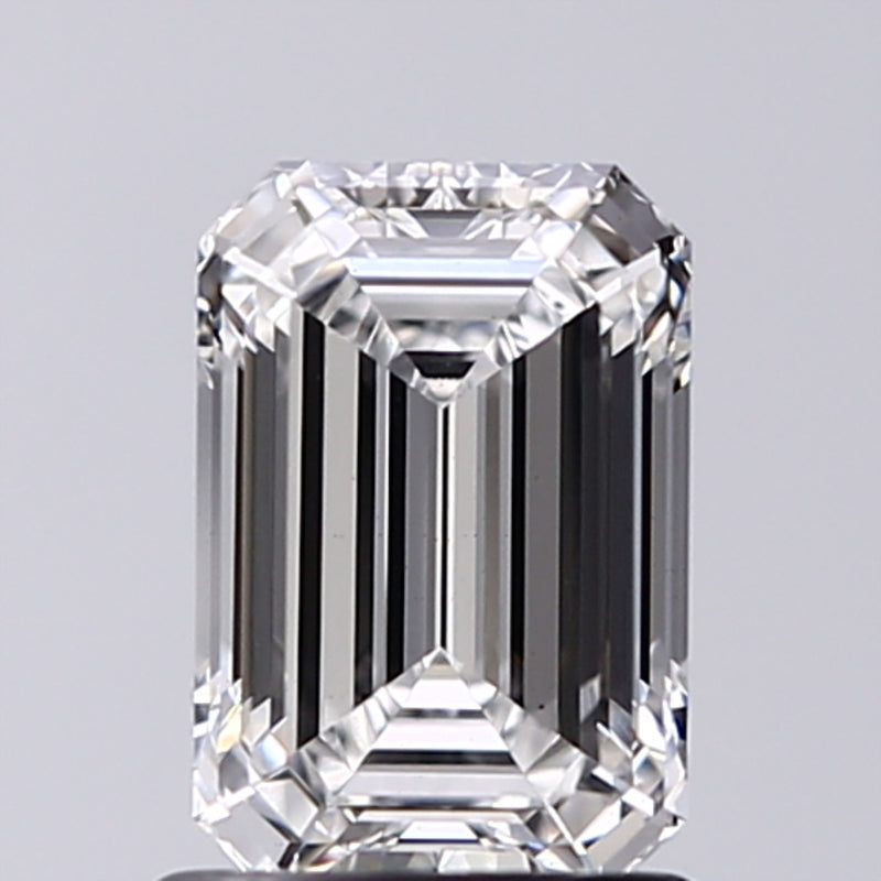 Lab-Grown 1.08 Carat Emerald Cut Diamond color E Clarity VS1, precious stones, engagement diamonds