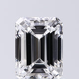 Lab-Grown 1.01 Carat Emerald Cut Diamond color E Clarity VS2, precious stones, engagement diamonds