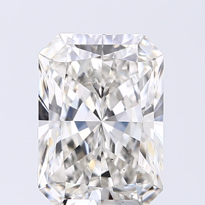 Lab-Grown 2.55 Carat Radiant Cut Diamond color G Clarity VS2, precious stones, engagement diamonds
