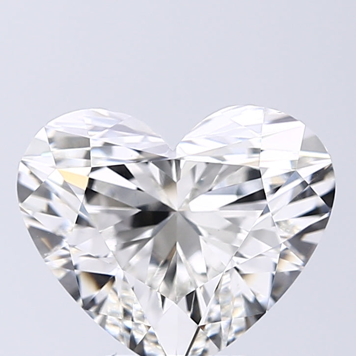 Lab-Grown 4.07 Carat Heart Shape Diamond color G Clarity VS1, precious stones, engagement diamonds