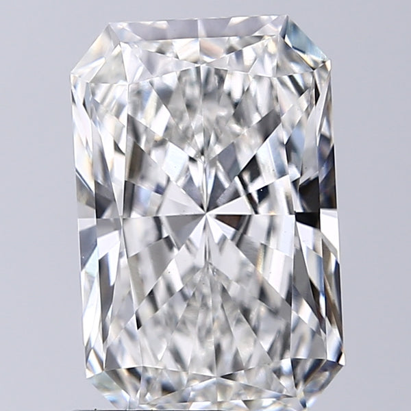 Lab-Grown 4.51 Carat Radiant Cut Diamond color F Clarity VS1 With GIA Certificate, precious stones, engagement diamonds