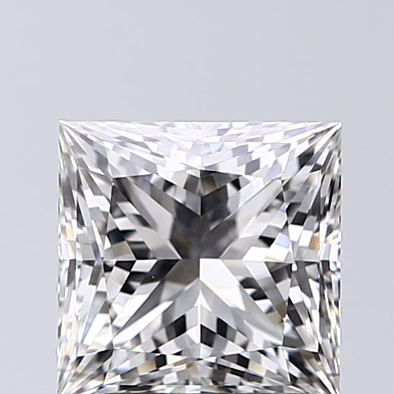 Lab-Grown 1.54 Carat Princess Cut Diamond color G Clarity VVS2, precious stones, engagement diamonds