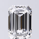 Lab-Grown 1.02 Carat Emerald Cut Diamond color D Clarity VVS2, precious stones, engagement diamonds