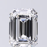 Lab-Grown 1.02 Carat Emerald Cut Diamond color D Clarity VS2, precious stones, engagement diamonds