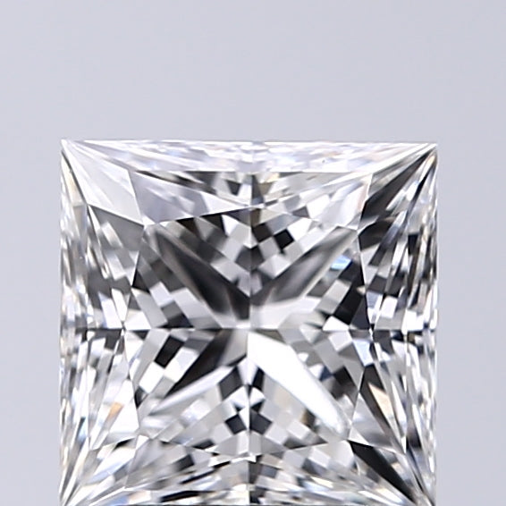 Lab-Grown 1.20 Carat Princess Cut Diamond color G Clarity VS1, precious stones, engagement diamonds