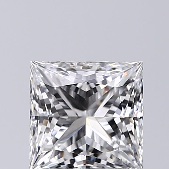 Lab-Grown 1.09 Carat Princess Cut Diamond color E Clarity VS1, precious stones, engagement diamonds