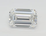 Lab-Grown 1.01 Carat Emerald Cut Diamond color D Clarity VS1, precious stones, engagement diamonds