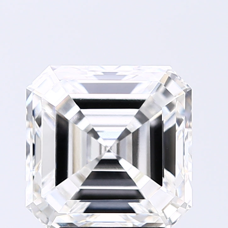 Lab-Grown 3.20 Carat Asscher Cut Diamond color F Clarity VS1 With GIA Certificate, precious stones, engagement diamonds