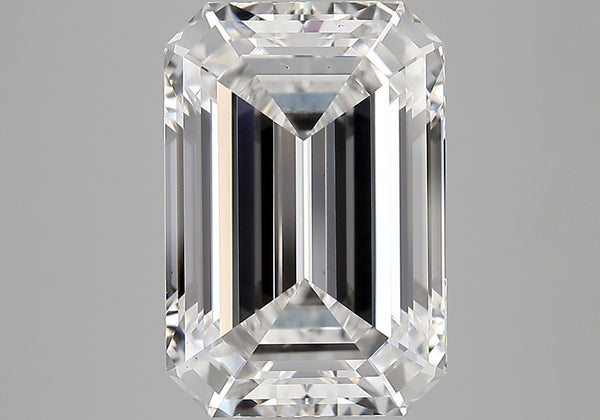 Lab-Grown 7.03 Carat Emerald Cut Diamond color F Clarity VS2, precious stones, engagement diamonds