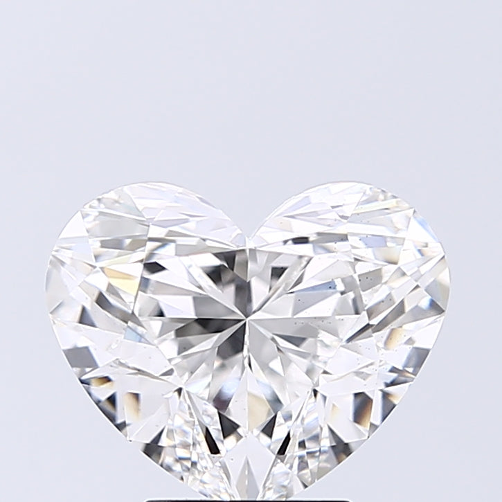 Lab-Grown 3.03 Carat Heart Shape Diamond color F Clarity VS2 With GIA Certificate, precious stones, engagement diamonds