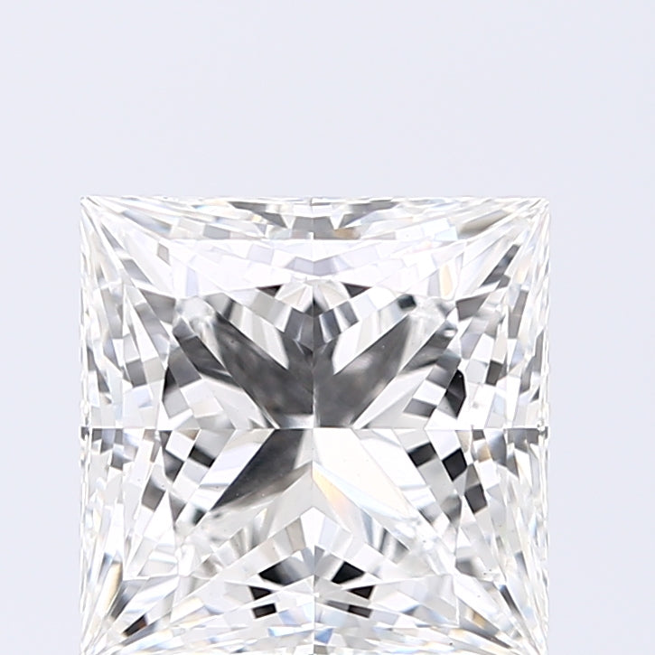 Lab-Grown 3.13 Carat Princess Cut Diamond color G Clarity VS1 With GIA Certificate, precious stones, engagement diamonds